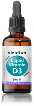 Viridian | Liquid D3 2000iu Drops | 50ml