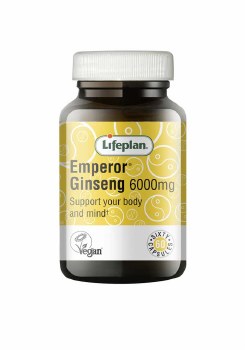 Lifeplan | Emperor Ginseng 6000mg | 60 Capsules