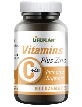 Lifeplan | Vitamin C And Zinc | 30 Lozenges