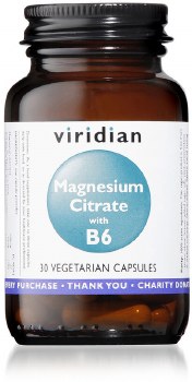 Viridan | Magnesium Citrate 100mg with B6 | 30 Capsules