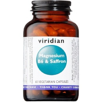 Viridian | Magnesium with B6 &amp; Saffron | 60 Capsules
