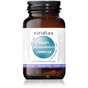 Viridian | Multiphytonutrient | 30 Capsules