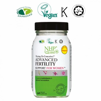 NHP | Fertility Support For Women | 60 Caspules