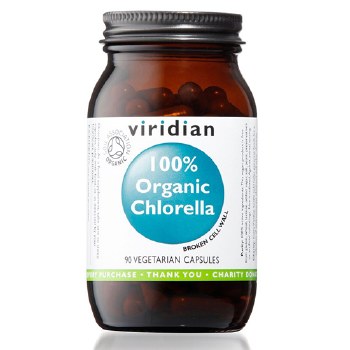 Viridian | Organic Chlorella 400mg | 90 Capsules
