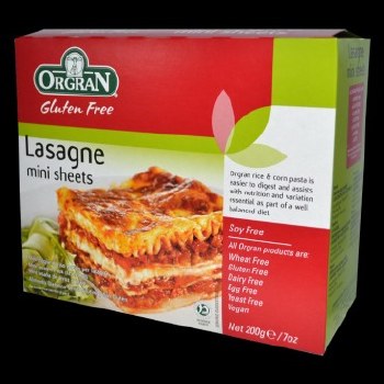 Organic Rice &amp; Corn Lasagne