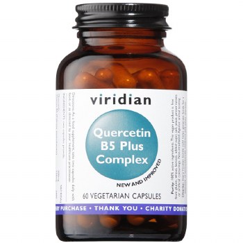 Viridian | Quercetin B5 Plus Complex | 60 Capsules