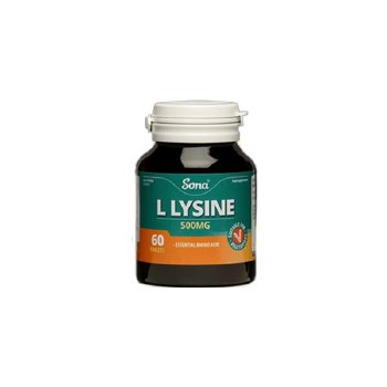 Sona | L-lysine 500mg | 60 Tablets