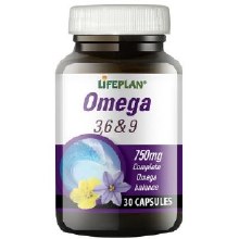 Lp Omega 3 6 & 9 750mg (30cps)