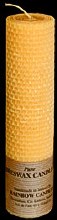 3 Beeswax Pillar Candle