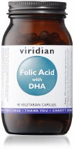 Viridian | Folic Acid 400ug with DHA | 90 Capsules
