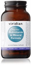 Viridian | High Five Multivitamin & Mineral | 120 Capsules