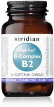 Viridian | High Two Vit B2 with B-complex | 30 Capsules