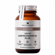 Wild Nutrition | KSM-66 Ashwagandha Plus | 60 Caps