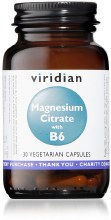 Viridan | Magnesium Citrate 100mg with B6 | 30 Capsules