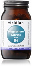 Viridian | Magnesium Citrate 100mg with B6 | 90 Capsules