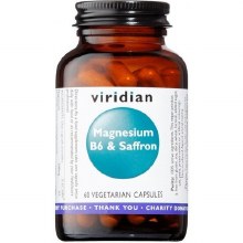 Viridian | Magnesium with B6 & Saffron | 60 Capsules