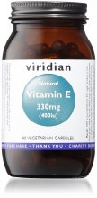 Viridian | Natural Vitamin E 400iu | 90 Capsules