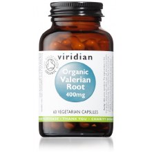 Viridian | Organic Valerian 400mg | 60 Capsules