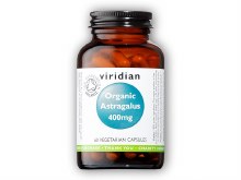 Viridian | Organic Astragalus 400mg | 60 Capsules