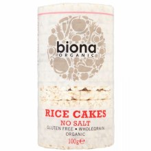 Organic Rice Cakes (No Salt) (100g)
