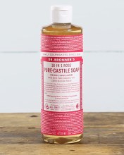 Rose Castile Liquid Soap (org)