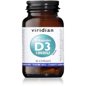 Viridian | Vitamin D3 1000iu | 30 Capsules