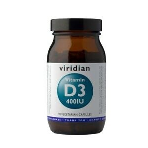 Viridian | Vitamin D3 400iu | 30 Capsules