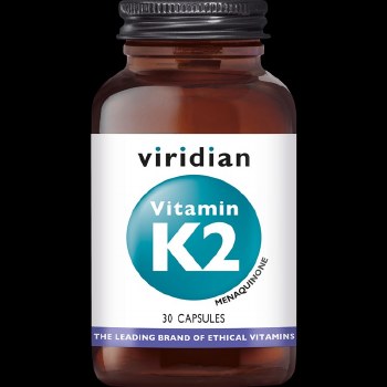 Viridian | Vitamin K2 50ug | 30 Capsules