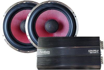 ASYLUM AMP & SPEAKER PACKAGE