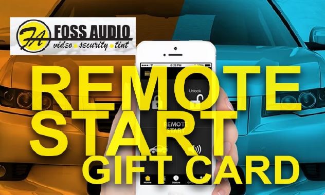 REMOTE START GIFT CARD