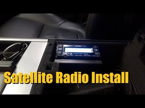 SAT RADIO INSTALL