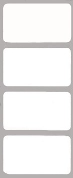 Bintag 2x1.125White CS Adh