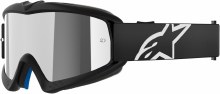 Alpinestars Vision Youth Goggles Corp Black w/Silver Mirror Lens