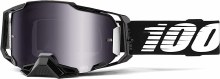 100% Armega Black w/Mirror Silver Lens