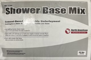 SHOWER BASE MIX - 55 LB