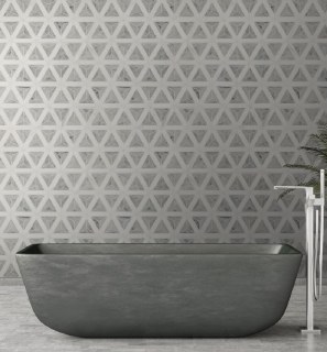 CARRARA WHITE - FACETED