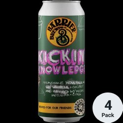 Barrier Brew Kickin Know 4pk