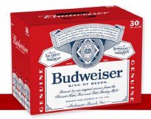 Budweiser 30/12oz Can
