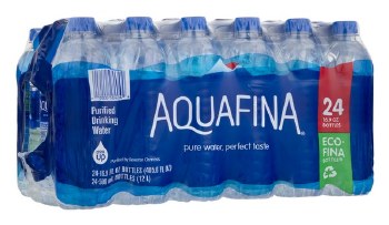 Water - Aquafina 24 Pack 16.9 oz ea - Castle Mountain Grocery