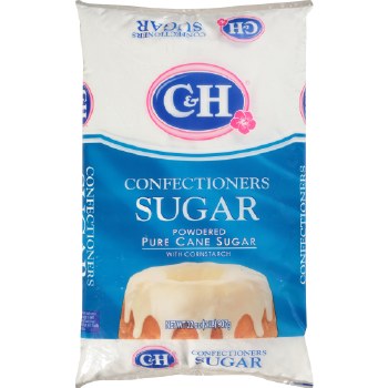 Sugar - C &amp; H Powdered Pure Cane 2 lb
