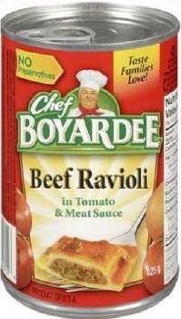 Canned Pasta - Chef Boyardee Beef Ravioli 15 oz