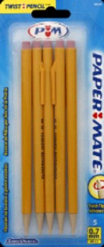 Pencils - Papermate Mechanical .7mm 5 ct