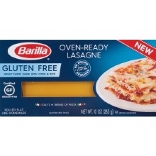 Pasta - Barilla Gluten Free Oven Ready Lasagne 10 oz