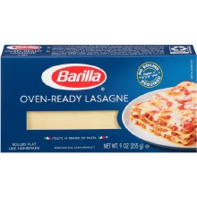 Pasta - Barilla Oven Ready Lasagne 9 oz