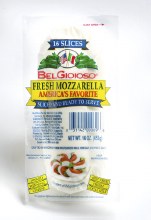 Cheese - Belgioioso Fresh Sliced Mozzarella 16 oz