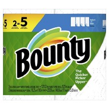 Paper Towels - Bounty Double Select A Size 2 ct