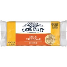 Cheese - Cache Valley Medium Cheddar Chunk 8 oz