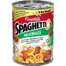 Canned Pasta - Campbell's Spaghetti O's Meatballs 15.6 oz