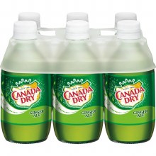 Canada Dry Ginger Ale 10 oz 6 pack