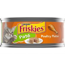 Cat Food - Friskies Pate Poultry Platter 5.5 oz
